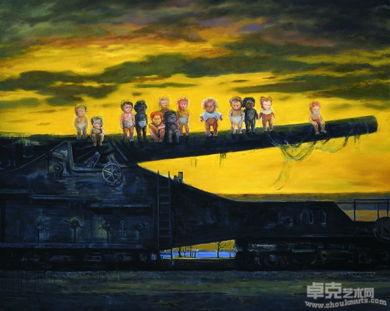施晓杰《传奇之栖息地》（2）200x160cm2008年