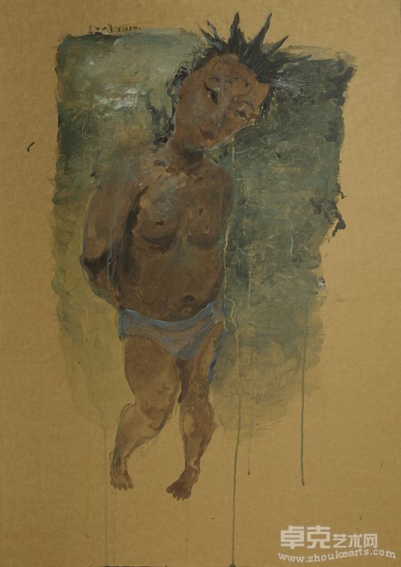 许峰《2010.不文明》   89x63cm   2010