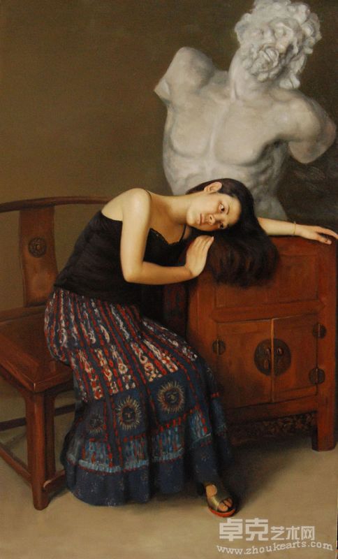 冉劲松《芸芸时光》 200x120cm 2011年