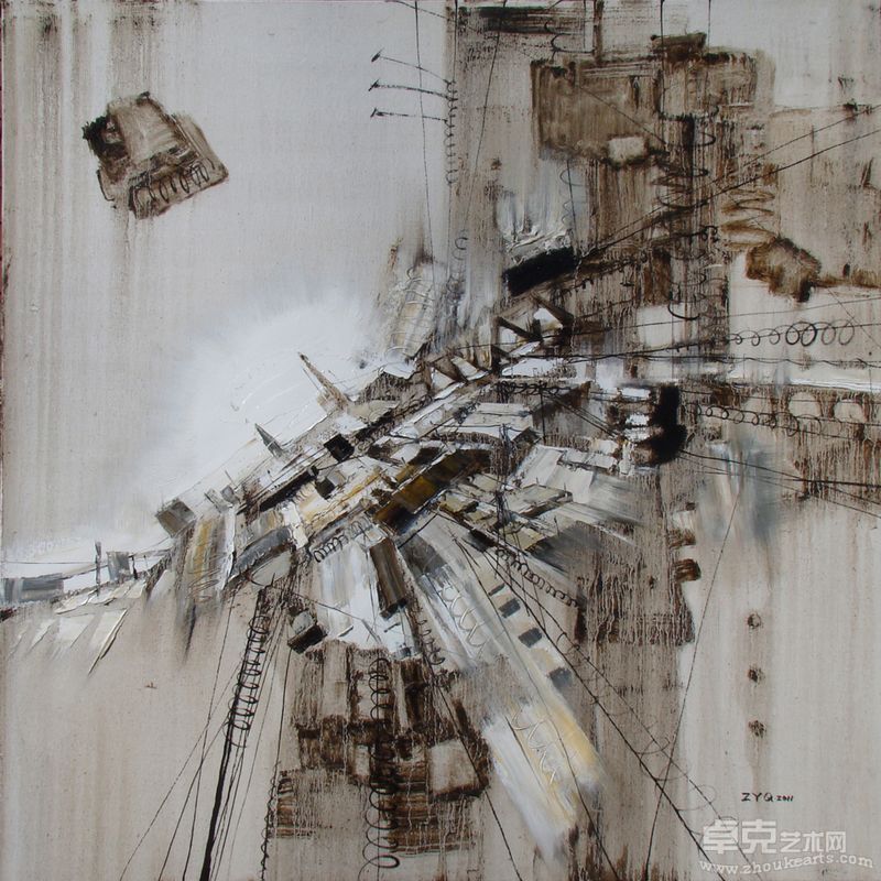赵玉强-近海-布面油画-100cmX100cm-2011年