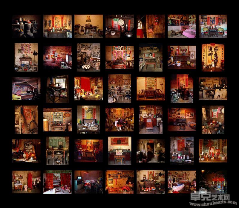 姜健 《有颜色的场景1986-2006》 摄影作品 120x100cm