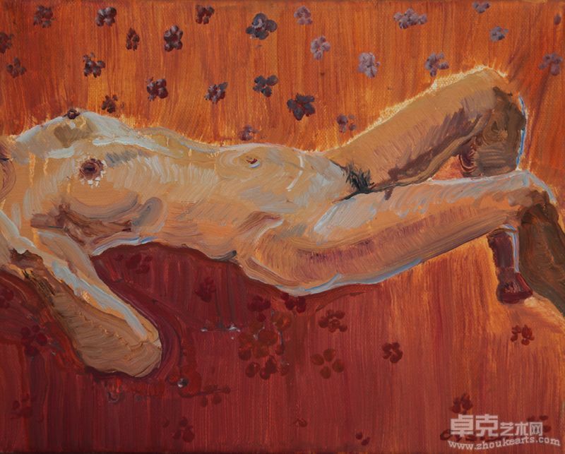 陈永生——《周日下午》三30X20cm 布面油画 2011年
