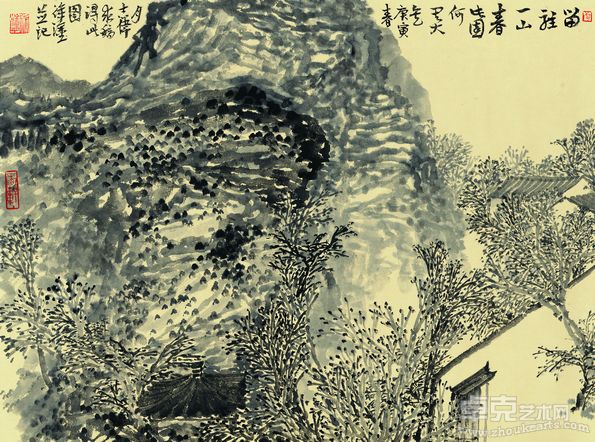 徐涂（徐志伟）的水墨画作品4