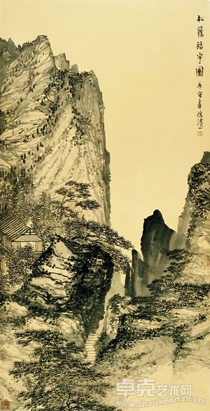 徐涂（徐志伟）的水墨画作品2