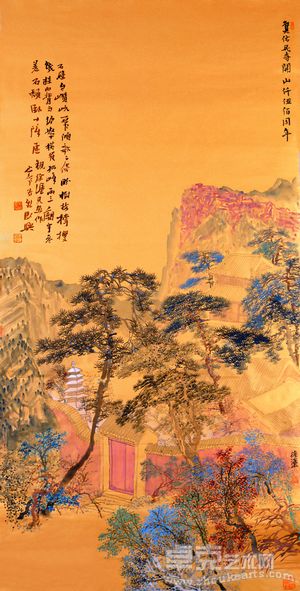 徐涂（徐志伟）的水墨画作品1