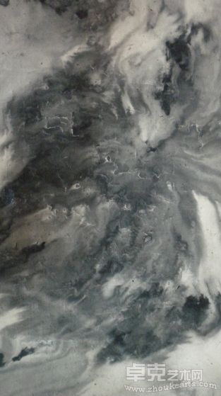 知名美术批评家、画家朱雨泽的水墨作品