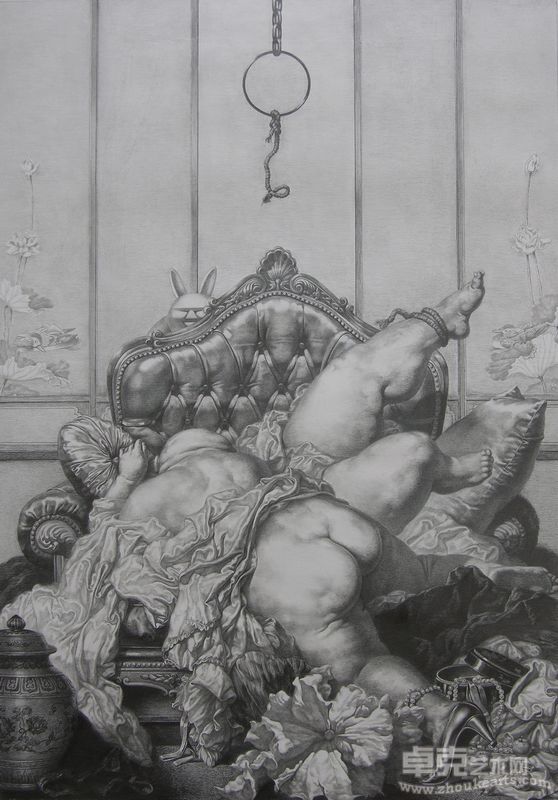 A之五,版画，2010年，100x70cm
