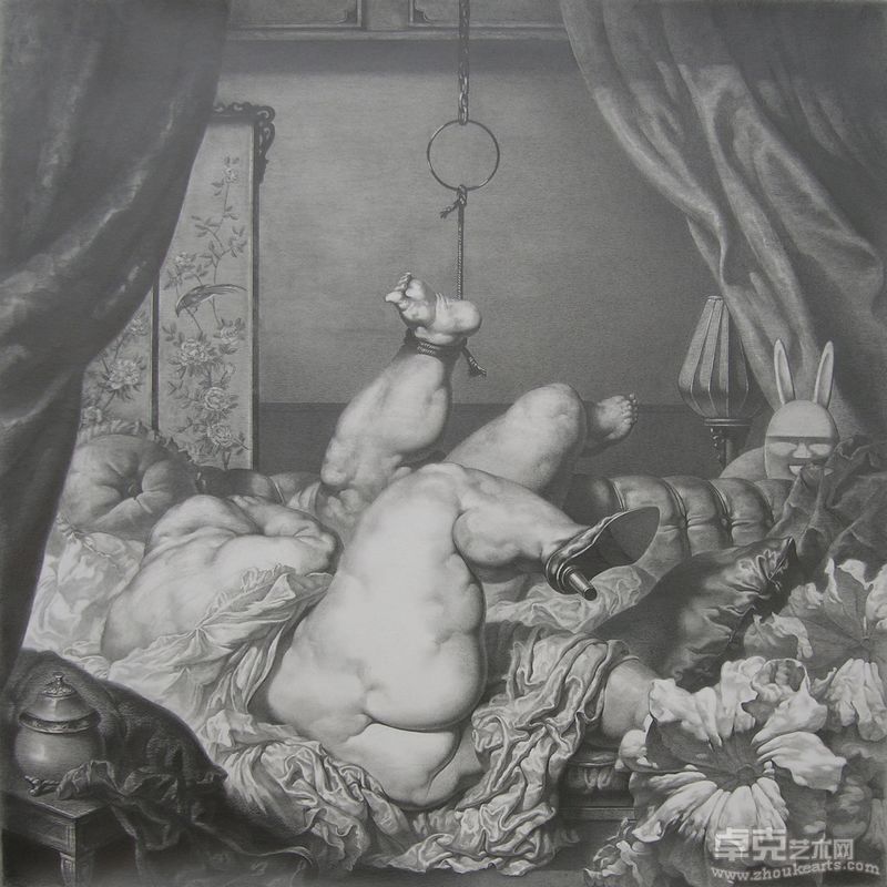 A之四,版画，2010年，75x75cm