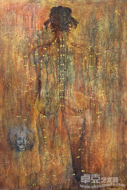 《感官世界之二》布面丙烯  90cm×60cm