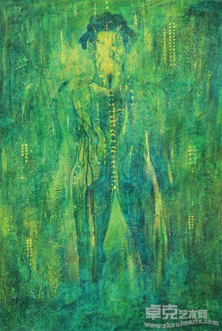 《感官世界之一》布面丙烯  90cm×60cm