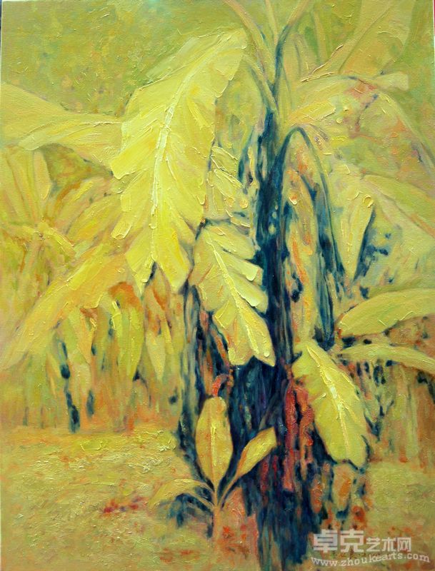 蕉美人121x91cm