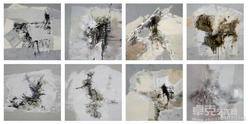 物语系列 60×60cm×8 2009年