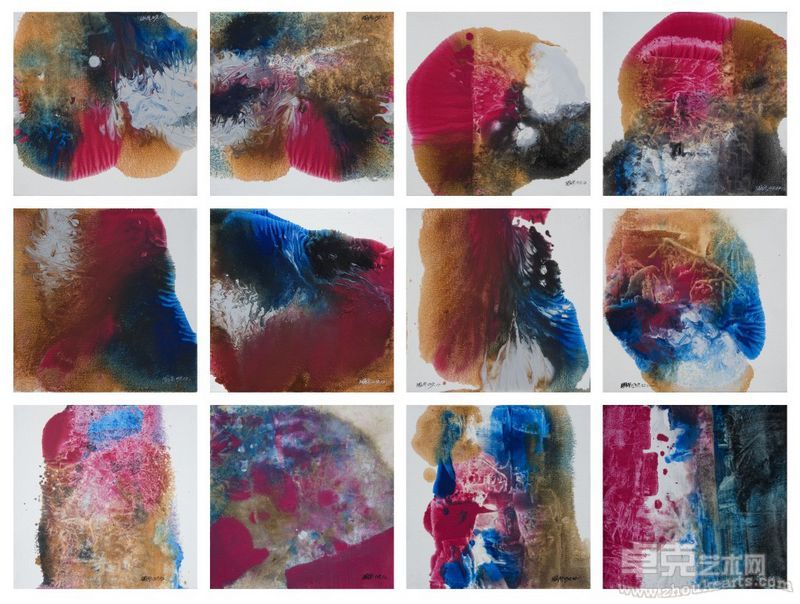 红系列 30×30cm×12 2009年