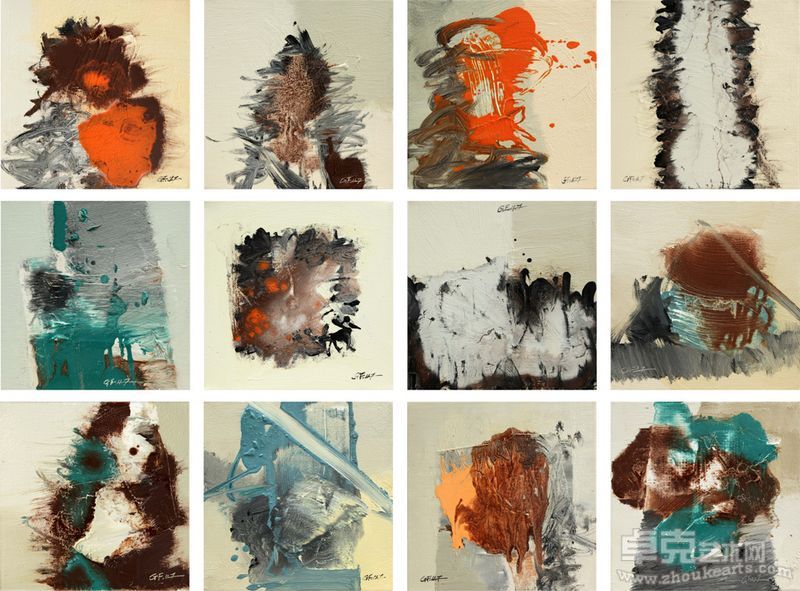 破蛰系列 30×30cm×12 2011年