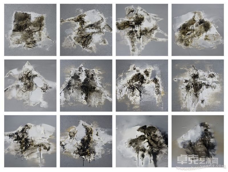 山语系列 60×60cm×12 2009年