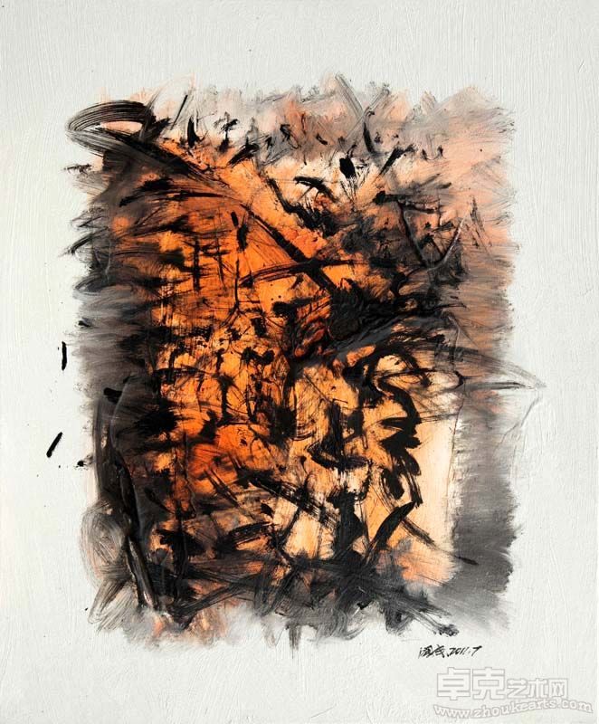 四季随想之一 60×50cm  2011年