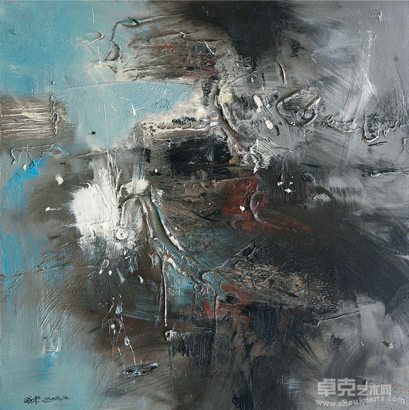 境域之四 90×90cm 2008年