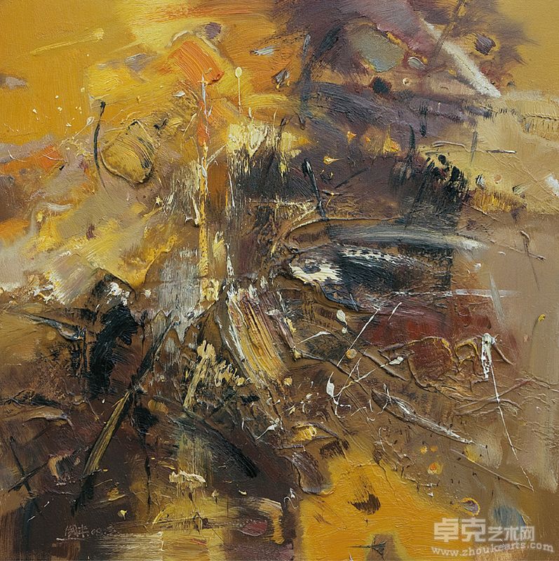 境域之三 90×90cm 2008年