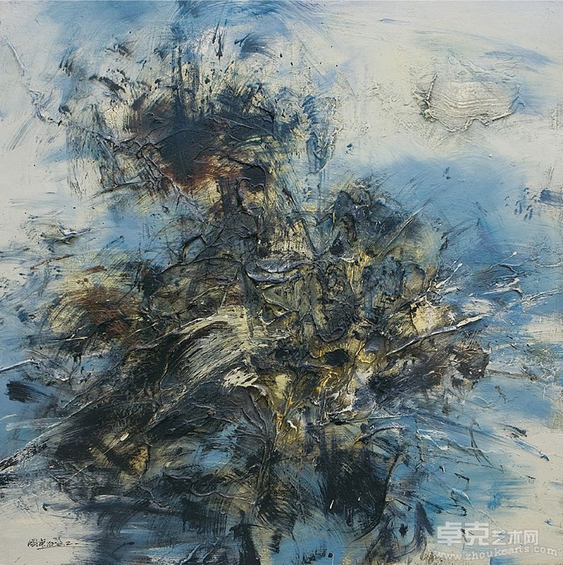 舞之二 100×100cm 2008年