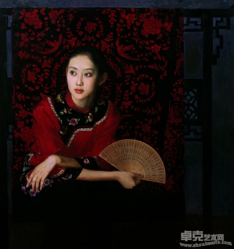 陈衍宁  春宵 127x122cm  布面油画 2005
