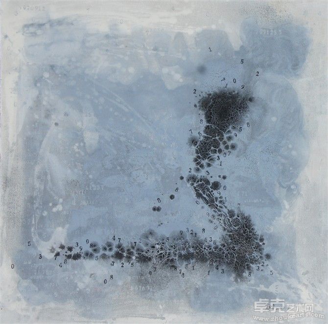 原代码2007-No6 100cmx100cm 综合材料