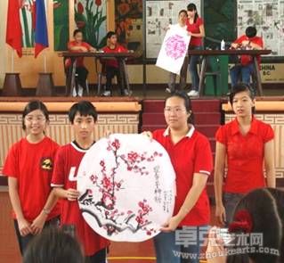 海外学生的作品展示