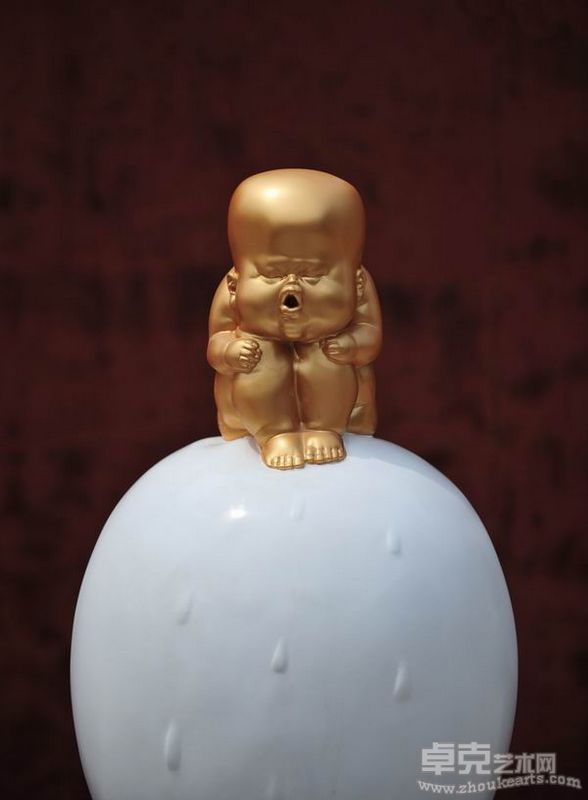 温勇育《盼》