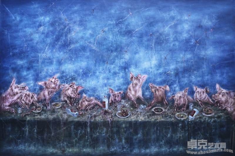 吕顺《餐桌上的盛宴》