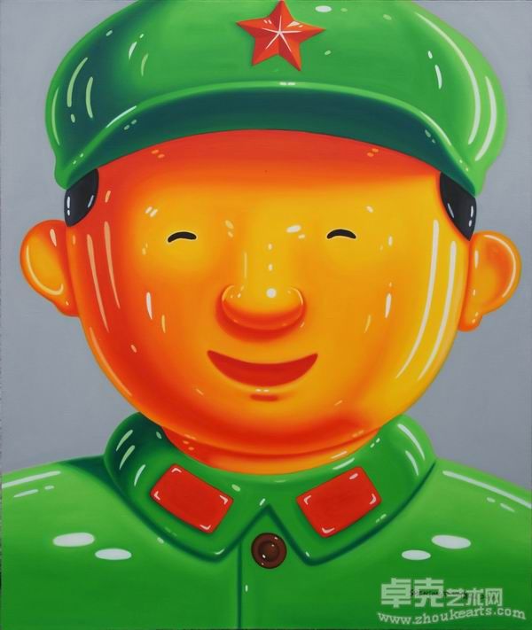 沈敬东《微笑》