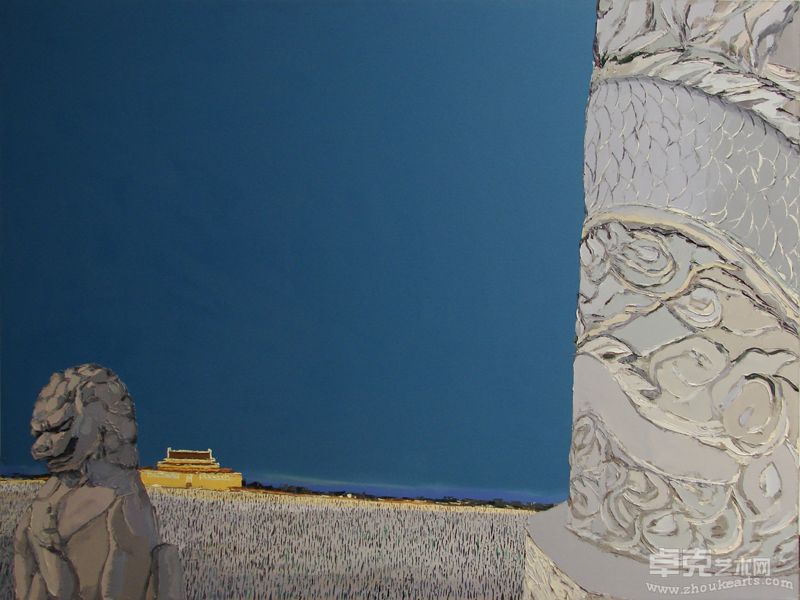 景观北京No.17 尺寸 150x200cm 2007年