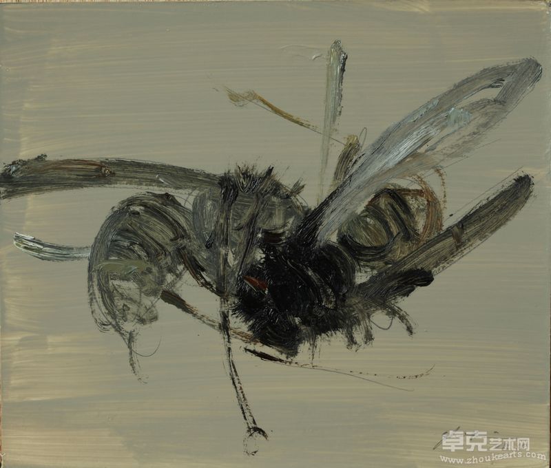 杨世斌 甜蜜蜜系列2 17.8×14.8cm 纸板油画 2008