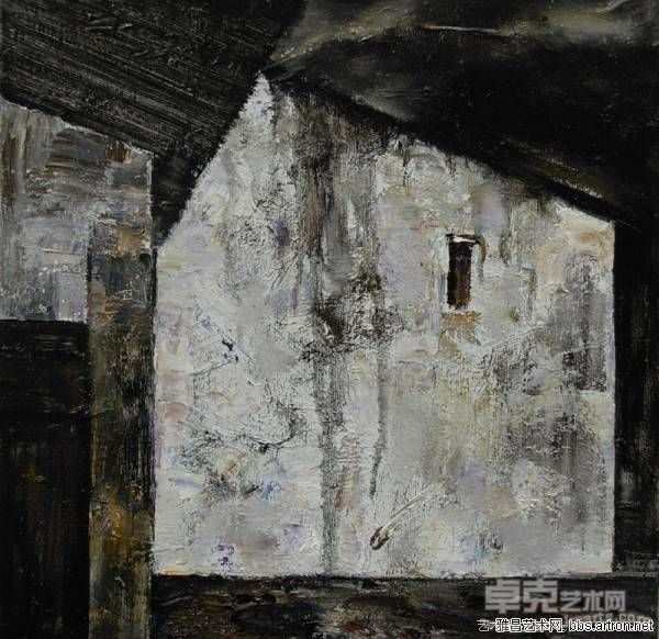 李进 屋语系列二 45×45cm