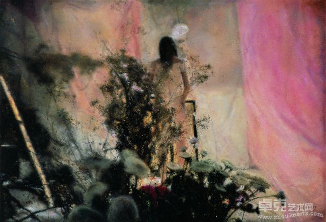 《凡花之一》110x75 cm2009年