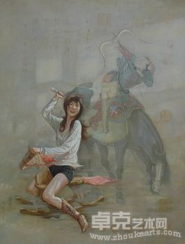 和而不同的马语者——李福荣油画展
