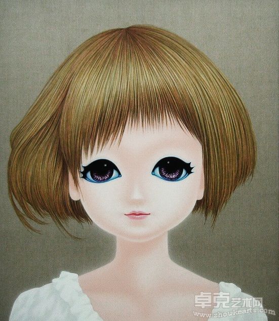 瞿榕 瞳之梦 Dream in Pupil 150x130cm 布面油画 2011
