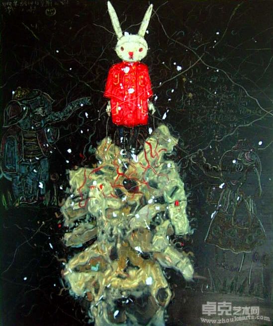 付豫－“望”系列NO2  120X100CM  布面油彩  2010年