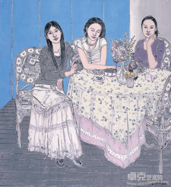 都市 闲情 200x165cm 2009