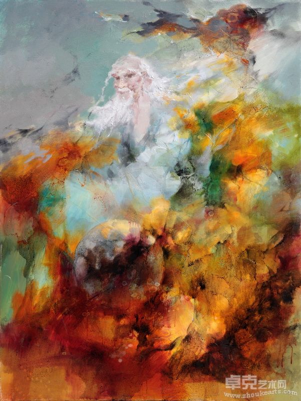刘念《老子归来》120X90CM 2011年