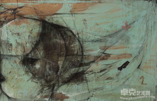 Cookey-the Dog-122x185cm木板油画 Oil on Panel2010