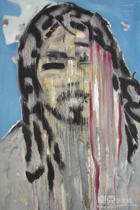 影像系列1  100x150cm 布面油彩   2010
