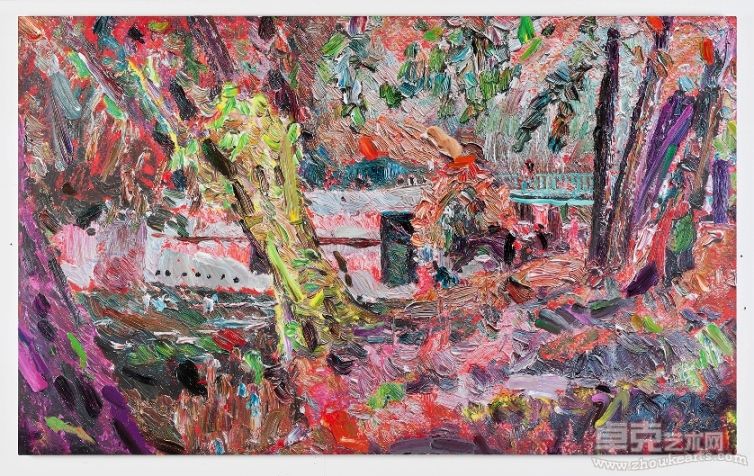 Jason Brooks_《來自破壞的邀請》_布面丙烯_160cm×240cm_Private collection UK_2011