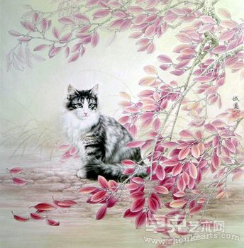 来自心灵的感悟对话猫咪——邢诚爱工笔画展&夜·闲游——林斯玲水彩画展