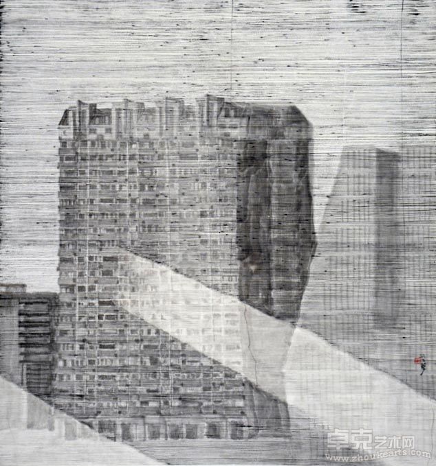 毛冬华 冬日暖阳3  2011（98×90cm）