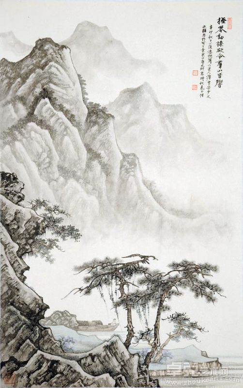 汤哲明 少文遗意（93×58cm）