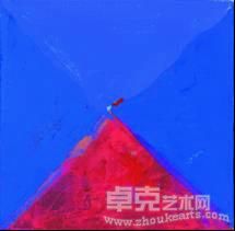 马树青 无题 30cm×30cm 丙烯 2010