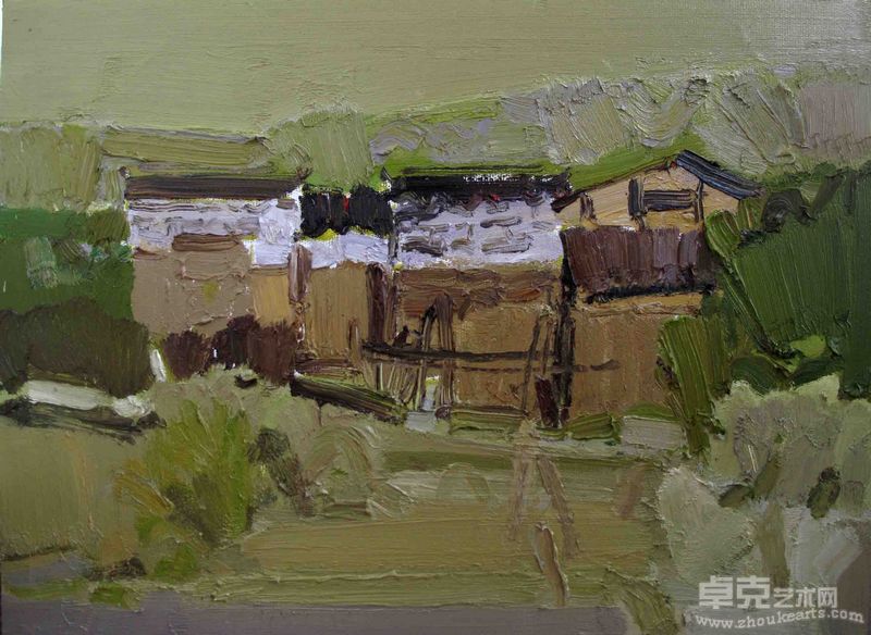 东南画廊-风景 60x80cm2011