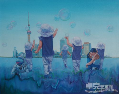 宿哲第十号 100x80cm 2011 油画