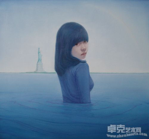 宿哲第一号 160x150cm 2010 油画