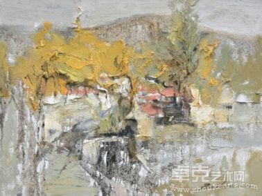 党保华  秋日印象60X80布面油画