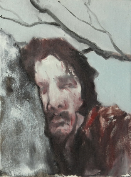 肖幸《无题1》30X40cm 布面油画 2009级